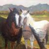"Carlos's Horses" 
12 x 9