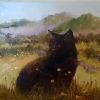 Black Cat in the Mountains
12"x16"
$280